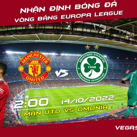 Soi kèo bóng đá Man Utd vs Omonia, 2h ngày 14/10 – Europa League