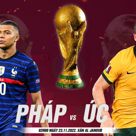 Soi kèo World Cup 2022 Pháp vs Úc, 2h ngày 23/11