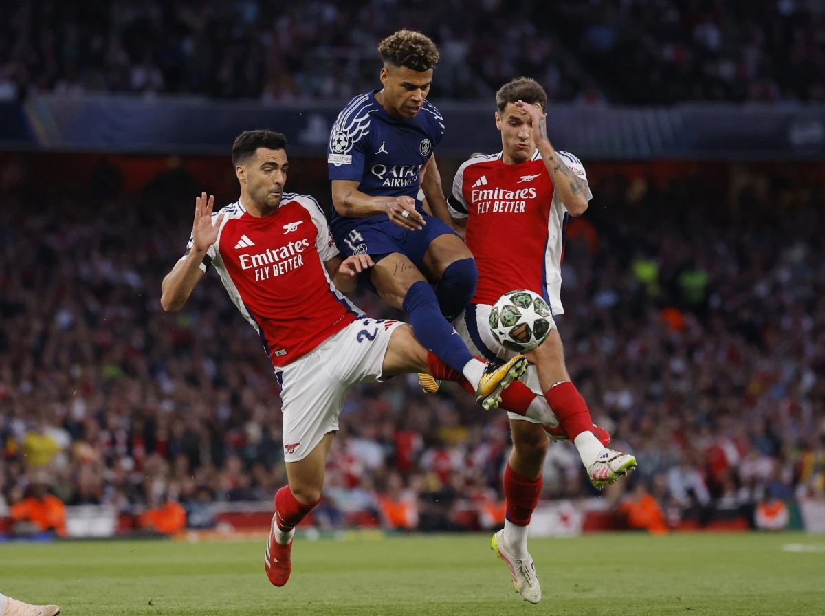 trực tiếp bóng đá PSG vs Arsenal
