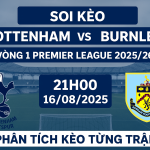 soi kèo Tottenham vs Burnley
